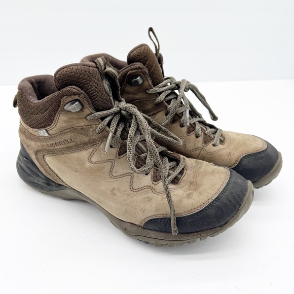 Merrell Shoes - Merrell Siren Traveller Leather Waterproof Mid Hiking Boots